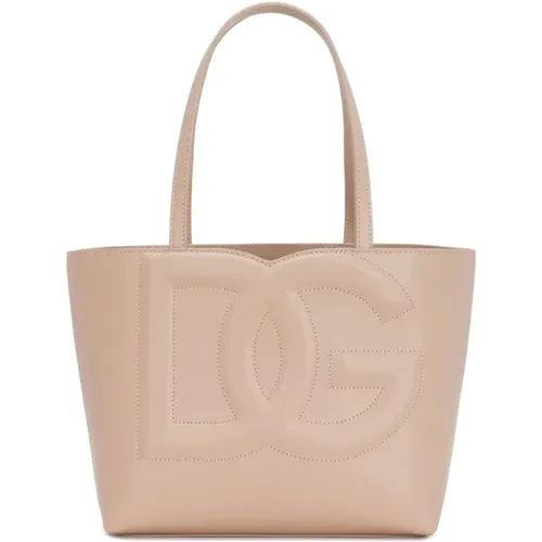 Cipria Shopping Bag , female, Sizes: ONE SIZE - Dolce & Gabbana - Modalova