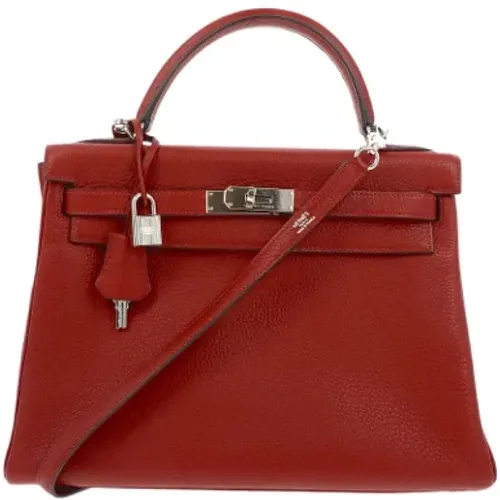 Pre-owned Leather handbags , female, Sizes: ONE SIZE - Hermès Vintage - Modalova