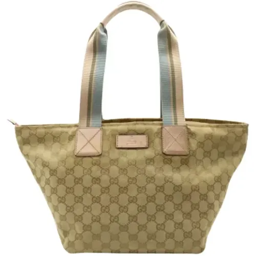 Pre-owned Canvas gucci-bags , female, Sizes: ONE SIZE - Gucci Vintage - Modalova