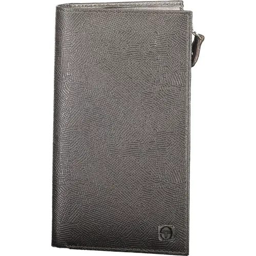 Men's Wallet with Zip Closure , male, Sizes: ONE SIZE - Sergio Tacchini - Modalova