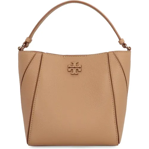 Mini Eimer Tasche mit Ledergriff - TORY BURCH - Modalova