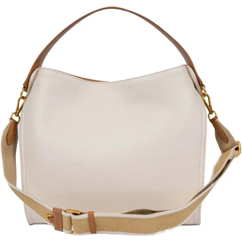 Giselle Leather Shoulder Bag , female, Sizes: ONE SIZE - Gianni Chiarini - Modalova