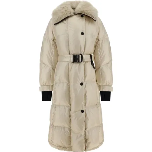 Padded Jacket with Removable Fur , female, Sizes: XS - Moncler - Modalova
