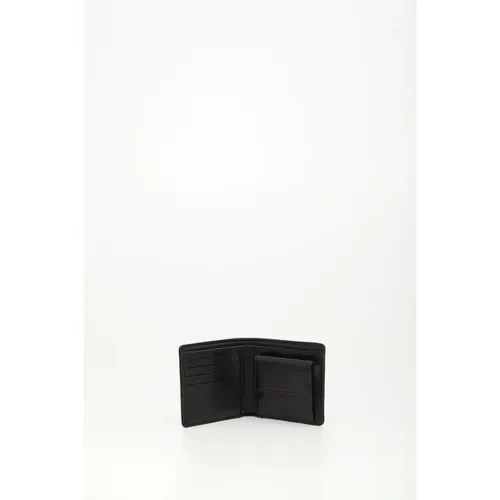 Iconographe Technical Fabric Wallet Leather Details , male, Sizes: ONE SIZE - Valentino Garavani - Modalova