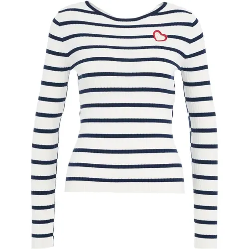 Striped Knit Sweater , female, Sizes: M, XS, S, L - Twinset - Modalova