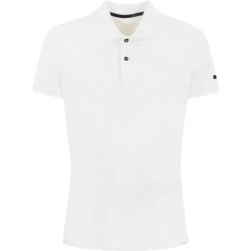 Weißes Technisches Polo Shirt Slim Fit , Herren, Größe: M - RRD - Modalova