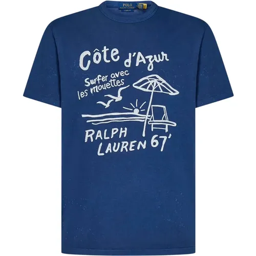 T-shirts and Polos , male, Sizes: L, XL - Polo Ralph Lauren - Modalova