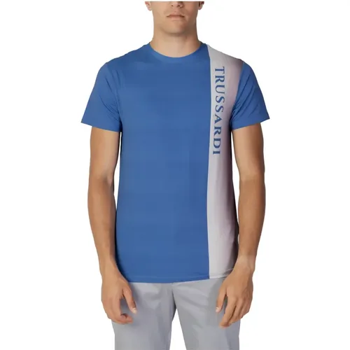 T-Shirts , Herren, Größe: XL - Trussardi - Modalova