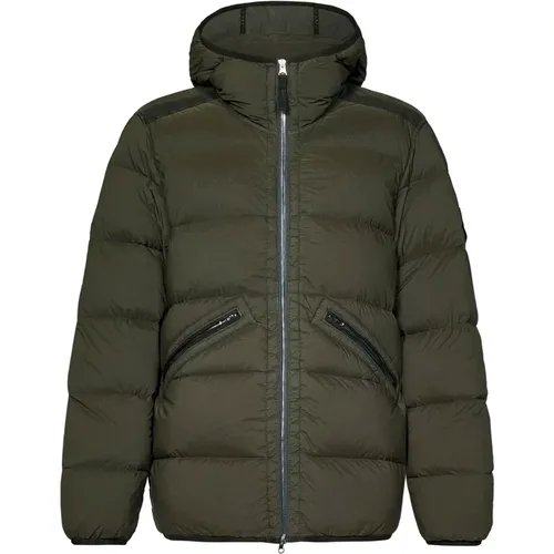 Coats with Hood and Down Padding , male, Sizes: L, M, S, XL - Stone Island - Modalova