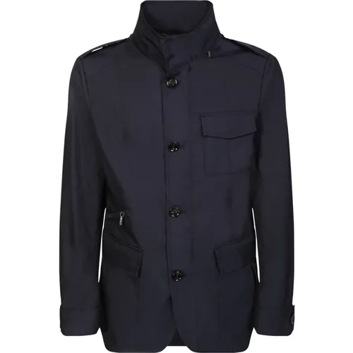 Men's Clothing Jackets & Coats Ss24 , male, Sizes: S, M, L, XL, 2XL - Moorer - Modalova