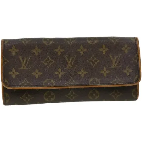 Pre-owned Canvas clutches , female, Sizes: ONE SIZE - Louis Vuitton Vintage - Modalova