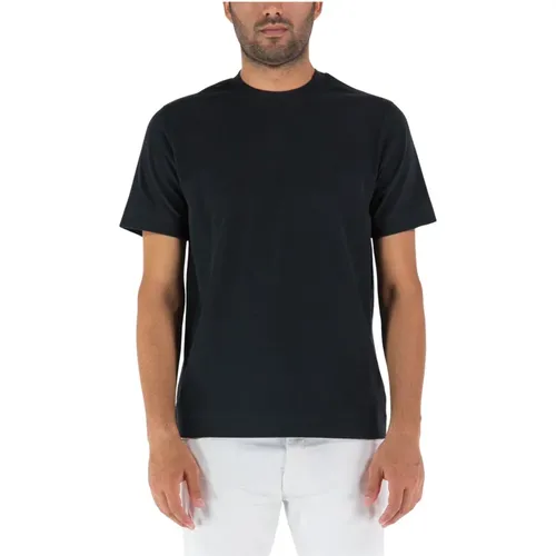 Herren Basic Baumwoll T-Shirt , Herren, Größe: XL - Circolo 1901 - Modalova