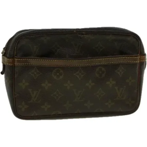 Pre-owned Canvas clutches , female, Sizes: ONE SIZE - Louis Vuitton Vintage - Modalova