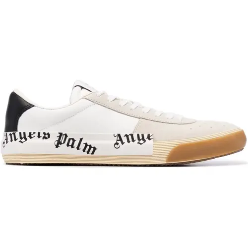Vulcanized Calf-Suede Sneakers , male, Sizes: 7 UK - Palm Angels - Modalova