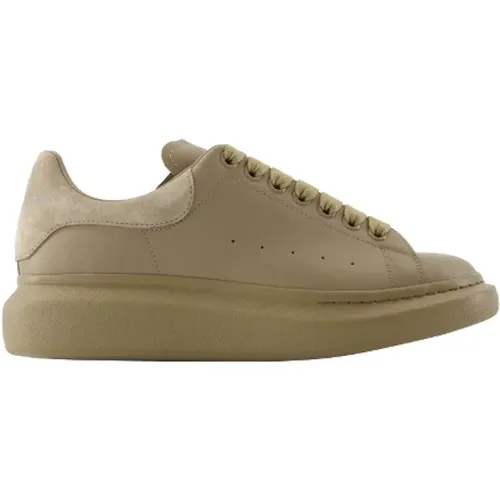 Leder sneakers , Herren, Größe: 40 EU - alexander mcqueen - Modalova