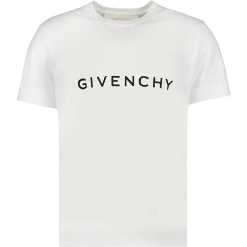 Logo Print T-Shirt , Herren, Größe: L - Givenchy - Modalova