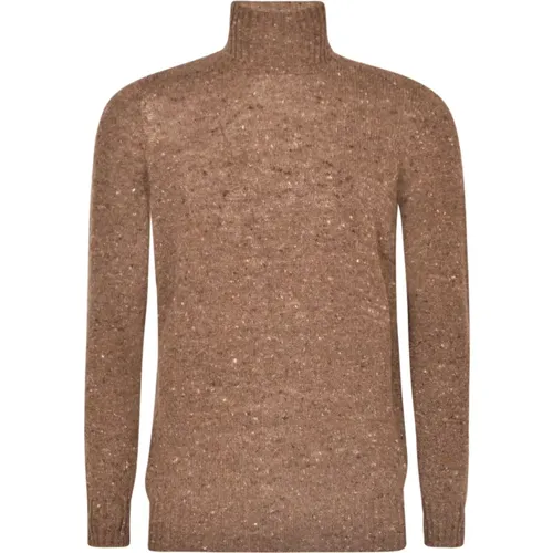 Stylischer Brauner Pullover für Männer , Herren, Größe: L - Drumohr - Modalova