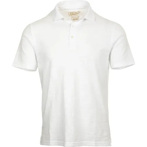 Weiße T-Shirts und Polos , Herren, Größe: 2XL - Bl'ker - Modalova