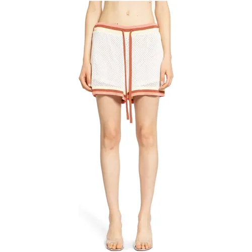 Locker Gehäkelte Strickshorts , Damen, Größe: S - Zimmermann - Modalova