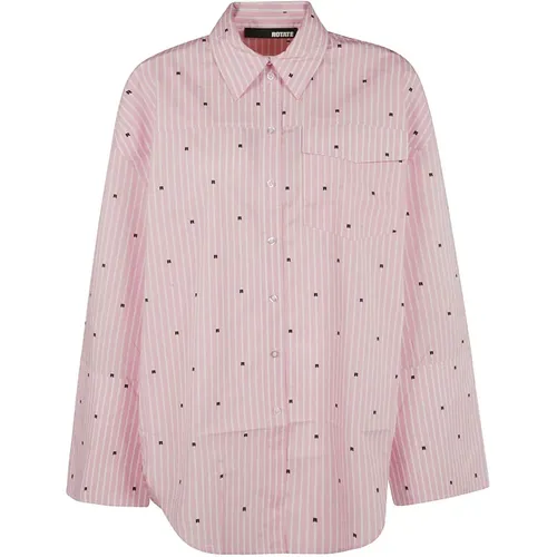 Stylish Oversized Shirt , female, Sizes: S, XS, M - Rotate Birger Christensen - Modalova