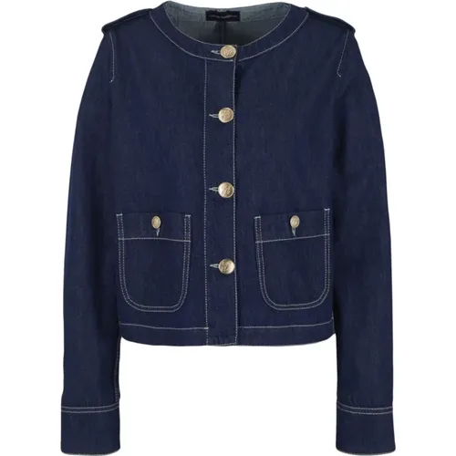 Denim Jacket , female, Sizes: M, S, XL - Emporio Armani - Modalova