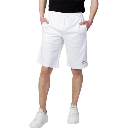 Casual Shorts , Herren, Größe: L - Emporio Armani EA7 - Modalova