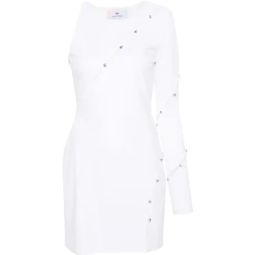 Weiße Kleider mit 926 Löchern , Damen, Größe: S - Chiara Ferragni Collection - Modalova