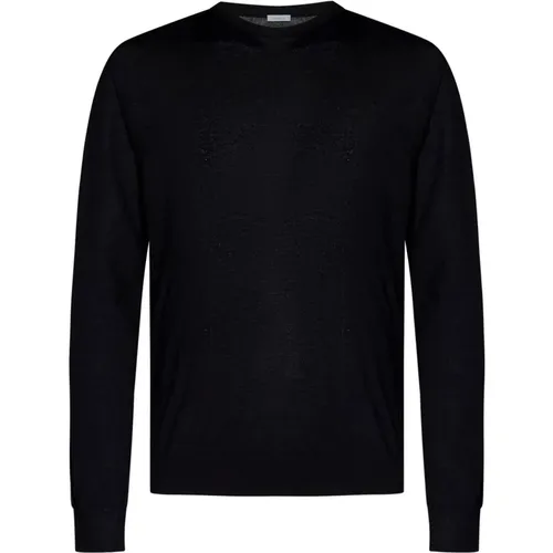 Cashmere Silk Crewneck Sweater , male, Sizes: L, S, XL, 3XL, 2XL, M - Malo - Modalova