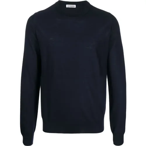 Round-Neck Strickwaren , Herren, Größe: 2XL - Jil Sander - Modalova