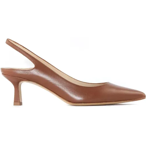 Leather Slingback Sandals , female, Sizes: 3 UK - Roberto Festa - Modalova