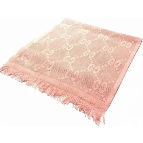 Pre-owned Silk scarves , female, Sizes: ONE SIZE - Gucci Vintage - Modalova