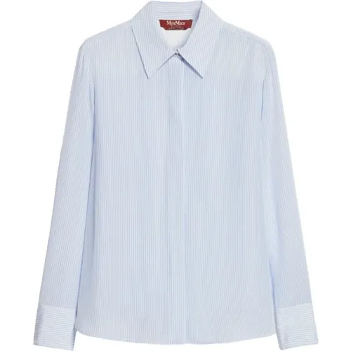 Elegant White Shirt , female, Sizes: M, XS, L, S - Max Mara Studio - Modalova