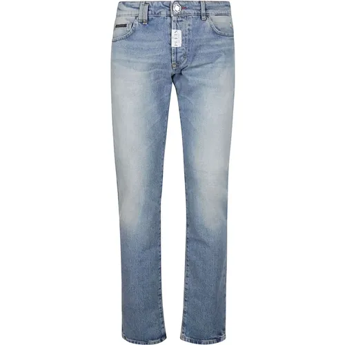 Gerades Jeans , Herren, Größe: W33 - Philipp Plein - Modalova