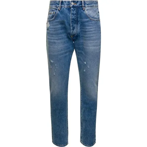 Slim-fit Jeans , Herren, Größe: W32 - Icon Denim - Modalova