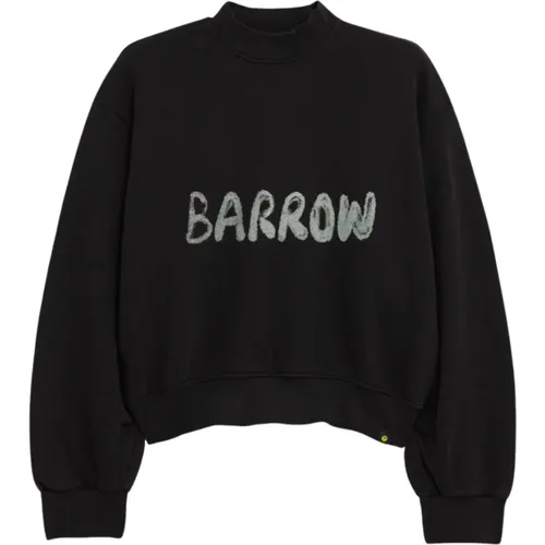 Felpa Cropped Mit Druck BARROW - BARROW - Modalova