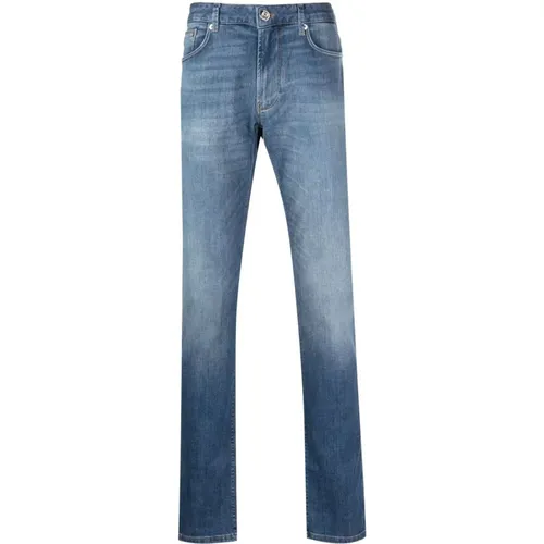 Slim-fit Denim Jeans Upgrade Classic 5-Pocket , male, Sizes: W32, W38 - Emporio Armani - Modalova