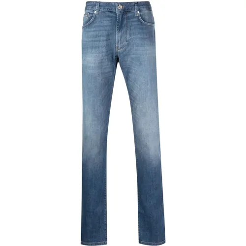 Slim-fit Denim Jeans Upgrade Classic 5-Pocket , male, Sizes: W36, W32, W38 - Emporio Armani - Modalova