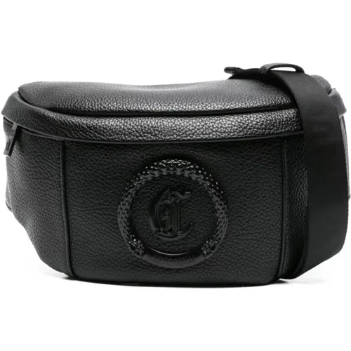 Schwarze Taschen mit Logo-Metallkreis - Just Cavalli - Modalova