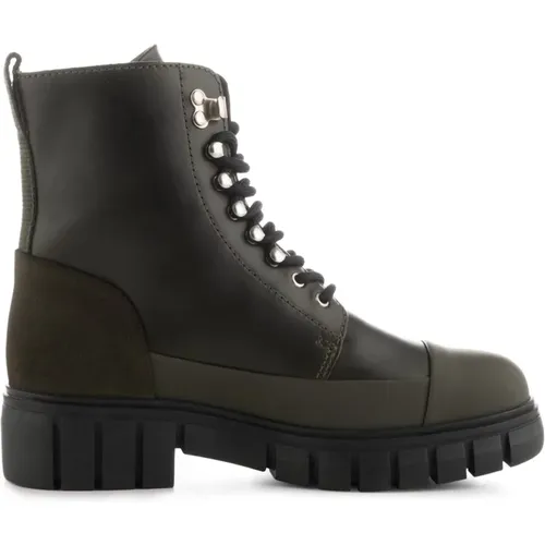 Rebel Leather Lace-Up Boot , female, Sizes: 6 UK - Shoe the Bear - Modalova