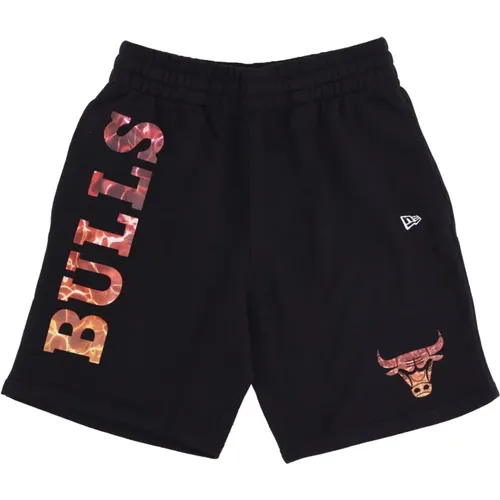 Chicago Bulls Sweatpants Tracksuit Water Print , male, Sizes: 2XS, S, XS, XL, M - new era - Modalova