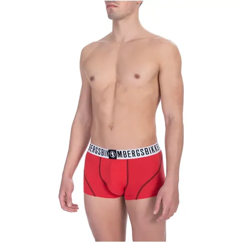 Boxer mit Logo , Herren, Größe: XL - Bikkembergs - Modalova