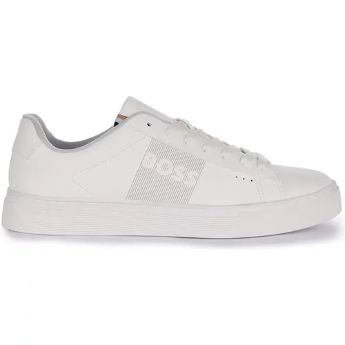 Tennis Trainer Comfortable and Durable , male, Sizes: 7 UK, 12 UK, 10 UK, 11 UK - Boss - Modalova