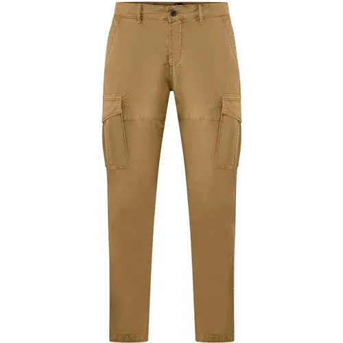 Stretch Cargo Pants , male, Sizes: W29, W32, W31, W30, W34, W38, W36, W28, W33, W40 - BomBoogie - Modalova