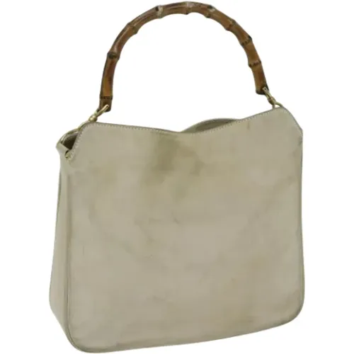 Pre-owned Suede gucci-bags , female, Sizes: ONE SIZE - Gucci Vintage - Modalova