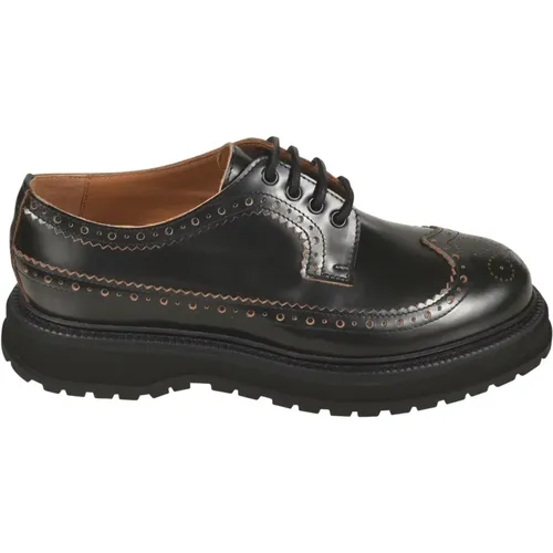 Schwarze flache Schuhe Eleganter Stil , Herren, Größe: 40 EU - Buttero - Modalova