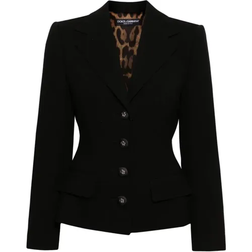 Jackets , female, Sizes: 2XS, XS - Dolce & Gabbana - Modalova
