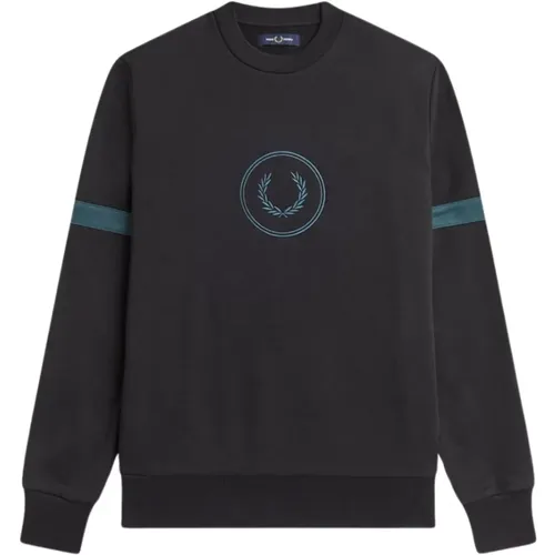 Circle Logo Sweatshirt , male, Sizes: XS - Fred Perry - Modalova