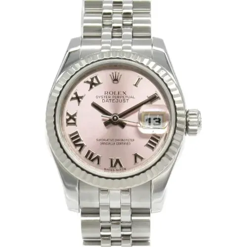 Pre-owned White Gold watches , female, Sizes: ONE SIZE - Rolex Vintage - Modalova