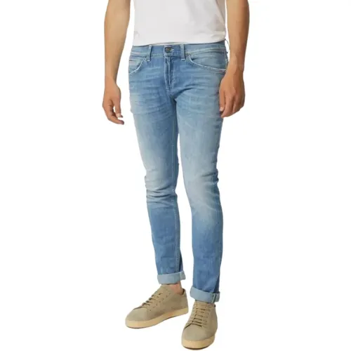 Stylische Slim-fit Jeans für Männer , Herren, Größe: W30 - Dondup - Modalova