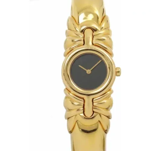 Pre-owned Gold watches , female, Sizes: ONE SIZE - Bvlgari Vintage - Modalova